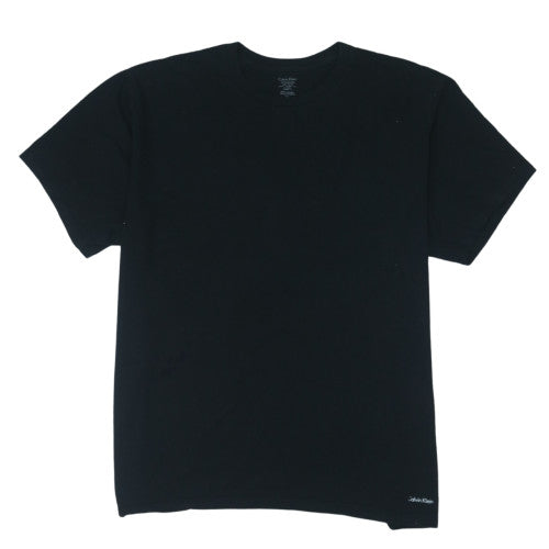 Calvin Klein Men's Black XL Crew Neck Cotton T-Shirt