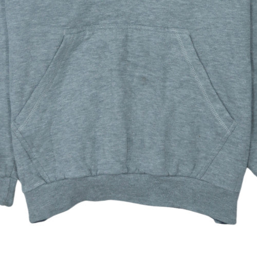 Champion Men's Grey Pullover Hoodie M Logo Regular Fit