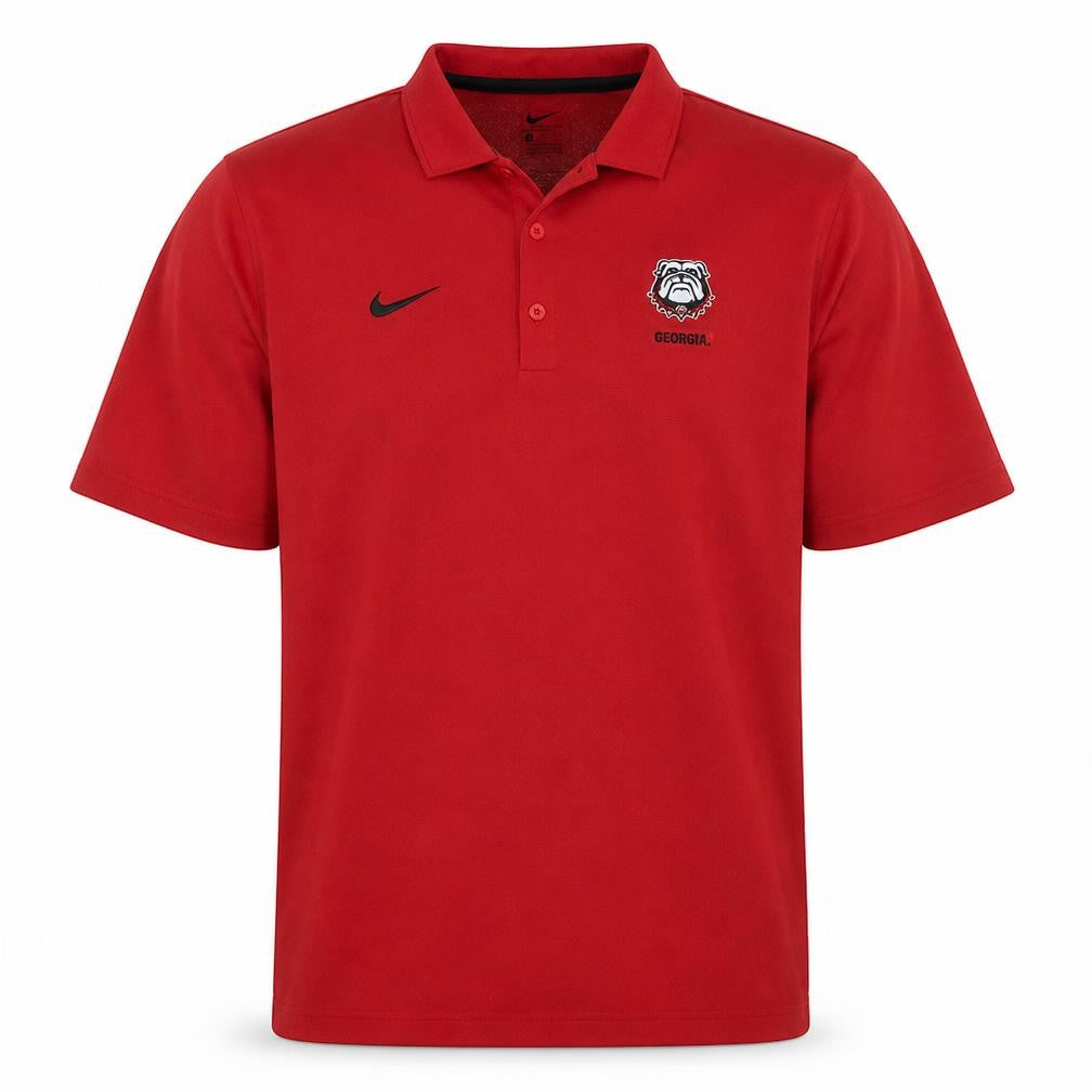 Nike Men's Red Bulldogs Polo Shirt XL Classic Fit