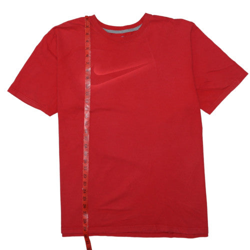 Nike Men's Red Crew Neck Short Sleeve Regular Fit T-Shirt XXL