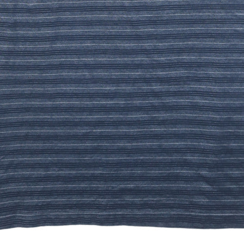 NFL Los Angeles Rams Men's Blue Striped Polo Shirt 2XL Cotton Blend