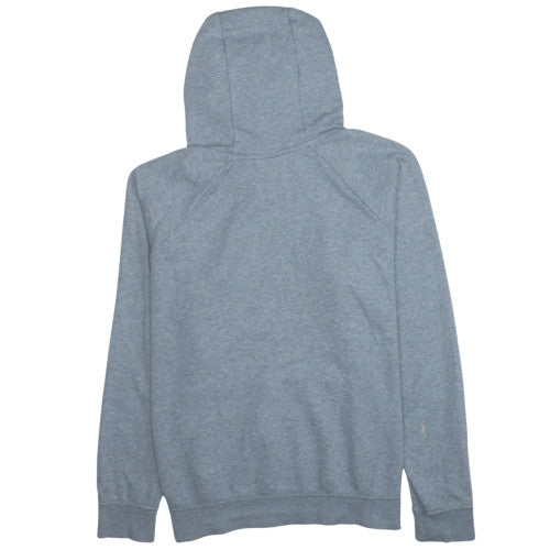 Nike Men's Grey Pullover Hoodie XL Fleece Cotton Blend Logo