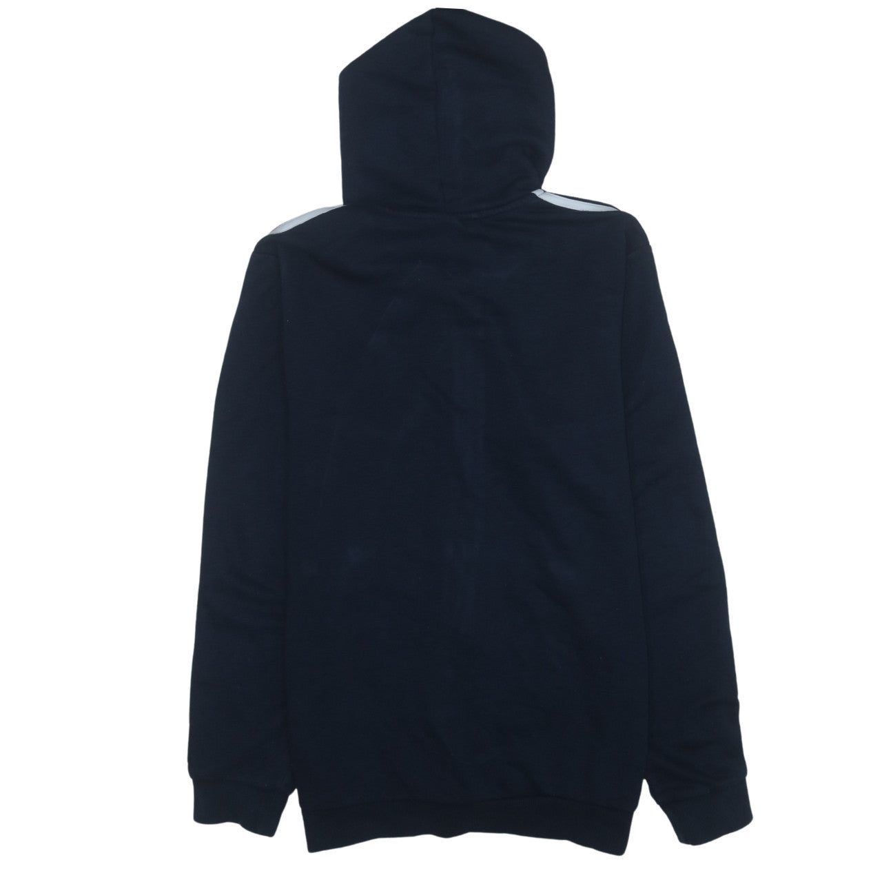 adidas Men Black Medium Full Zip Hoodie Sports Fleece