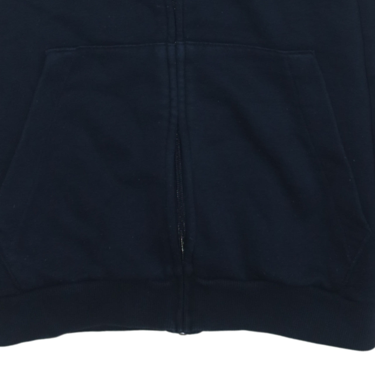 adidas Men Black Medium Full Zip Hoodie Sports Fleece