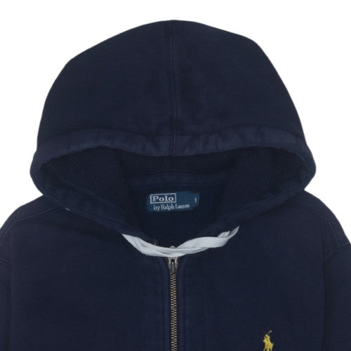 Polo Ralph Lauren Men's Blue Full Zip Hoodie Size L