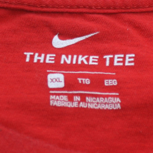 Nike Men's Red 2XL Sports Champs Graphic Crew Neck T-Shirt