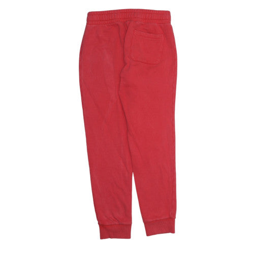 Champion Men's Red Jogger Fleece Sweatpants Small Drawstring Comfort Fit