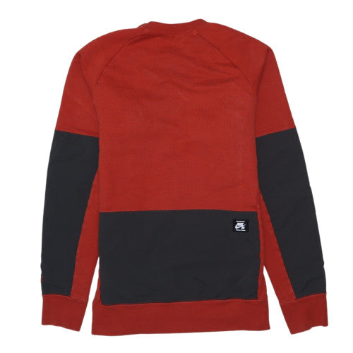 Nike SB Men’s Red Sweatshirt M Crew Neck Long Sleeve Pullover
