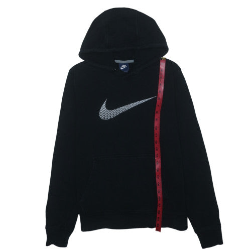 Nike Men’s Black Pullover Hoodie Fleece Logo Sweatshirt Size M
