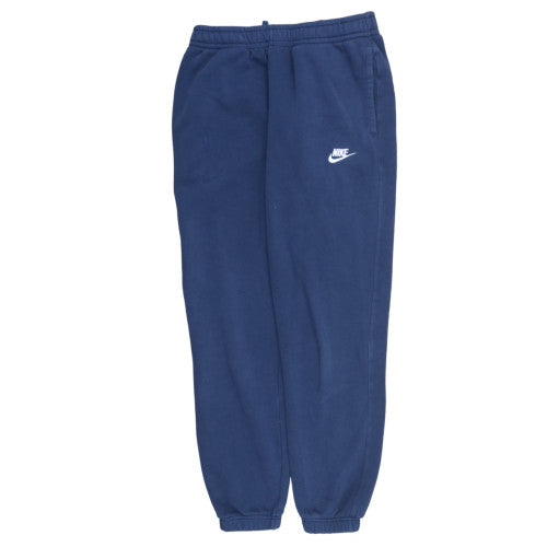 Nike Mens Blue Fleece Jogger Sweatpants Size S Regular Fit