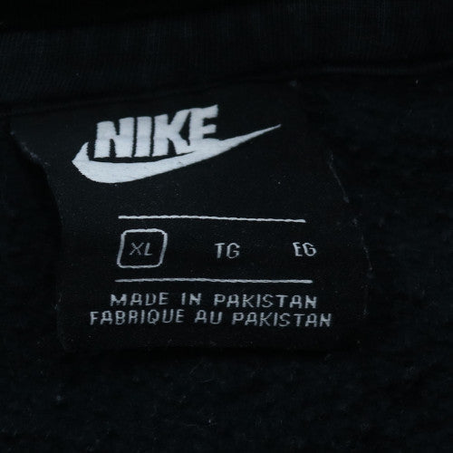 Nike Men's Black XL Pullover Fleece Hoodie with Logo
