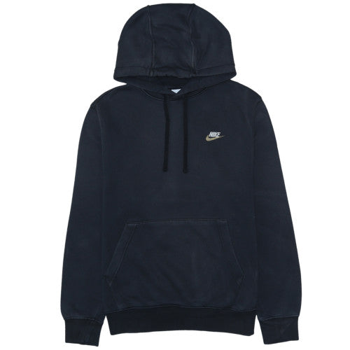 Nike Men's Black Pullover Hoodie S Regular Fit Fleece Sportswear