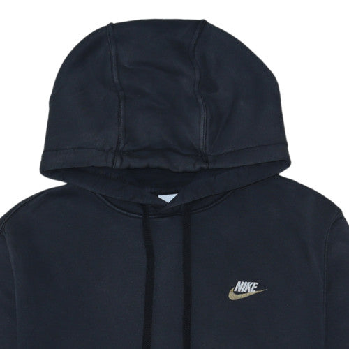 Nike Men's Black Pullover Hoodie S Regular Fit Fleece Sportswear