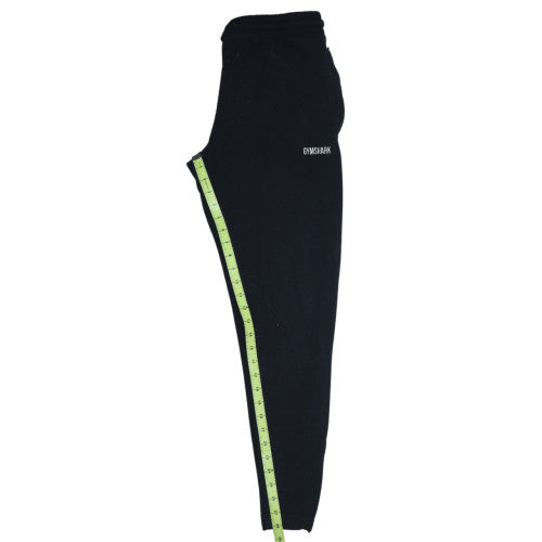 Gymshark Men's Black Slim Fit Joggers S Stretch Activewear Trousers