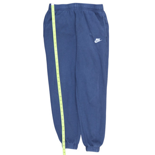 Nike Mens Blue Fleece Jogger Trousers Size M Regular Fit