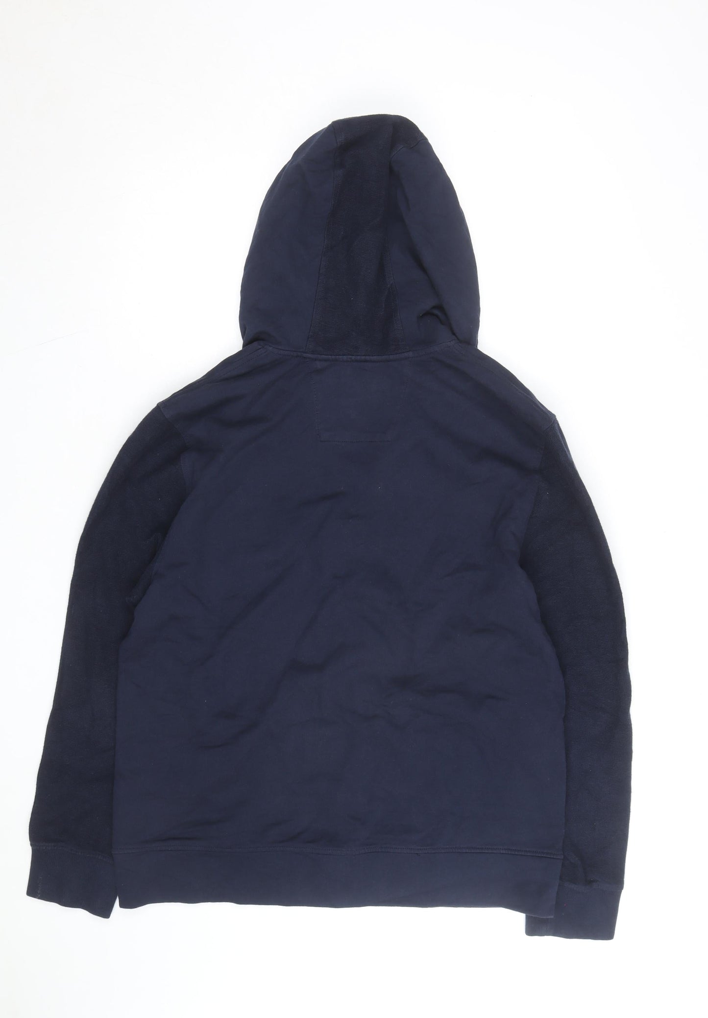 Nautica Mens Blue XL Full Zip Hoodie Sweatshirt