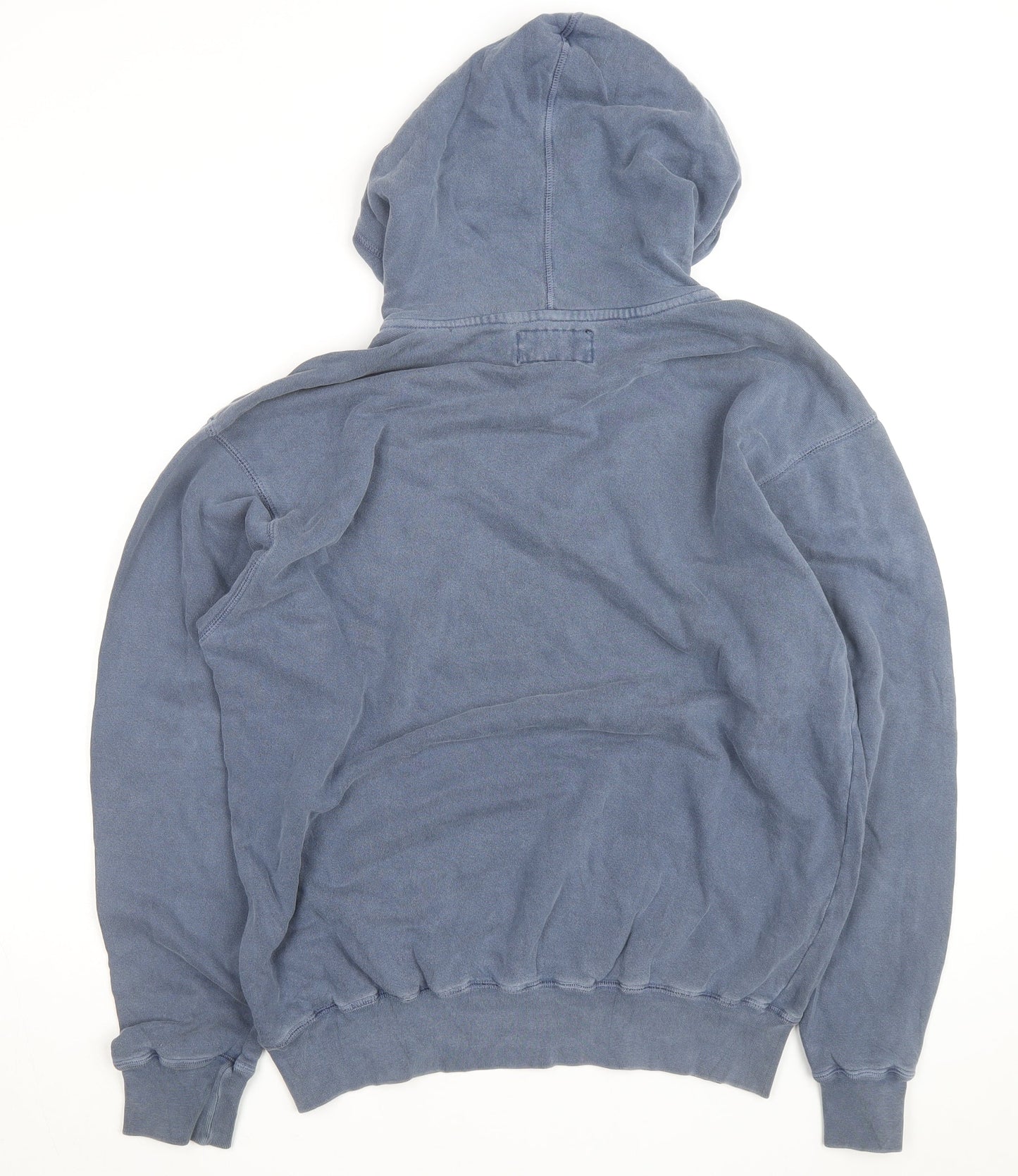 JanSport Men's Blue Hamilton College Pullover Hoodie M Vintage Cotton