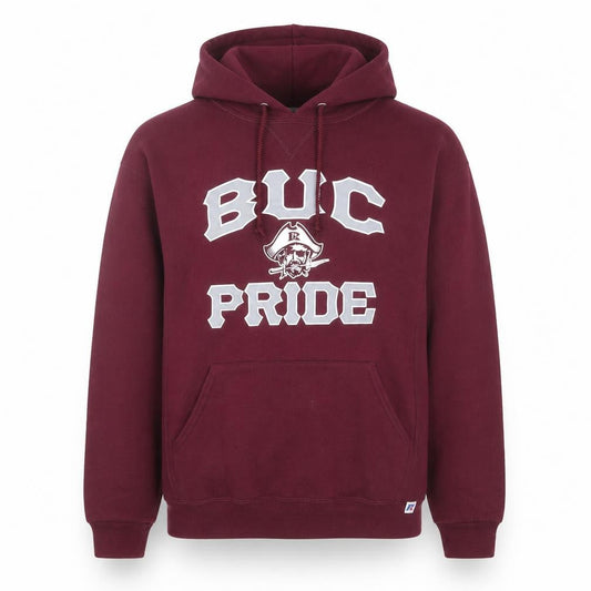 Russell Athletic Men's Red Pullover Hoodie M Graphic Sportswear