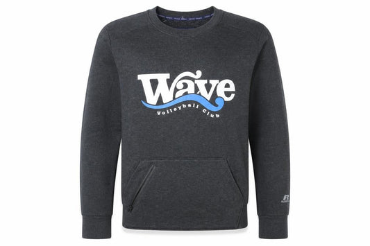Russell Athletic Men's Grey Small Sweatshirt Wave Volleyball Pullover