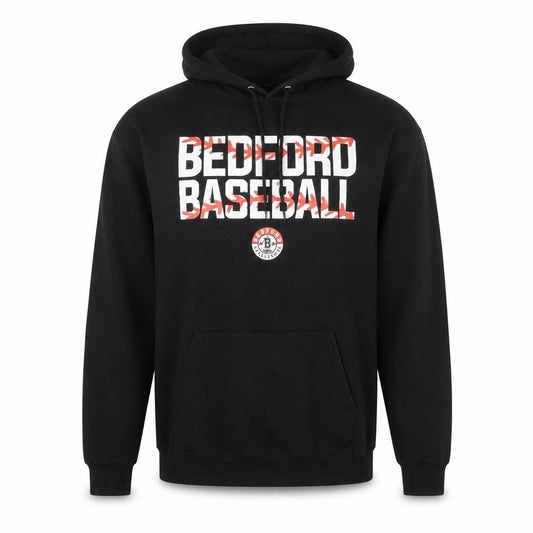 Champion Men's Black Bedford Baseball XL Pullover Hoodie