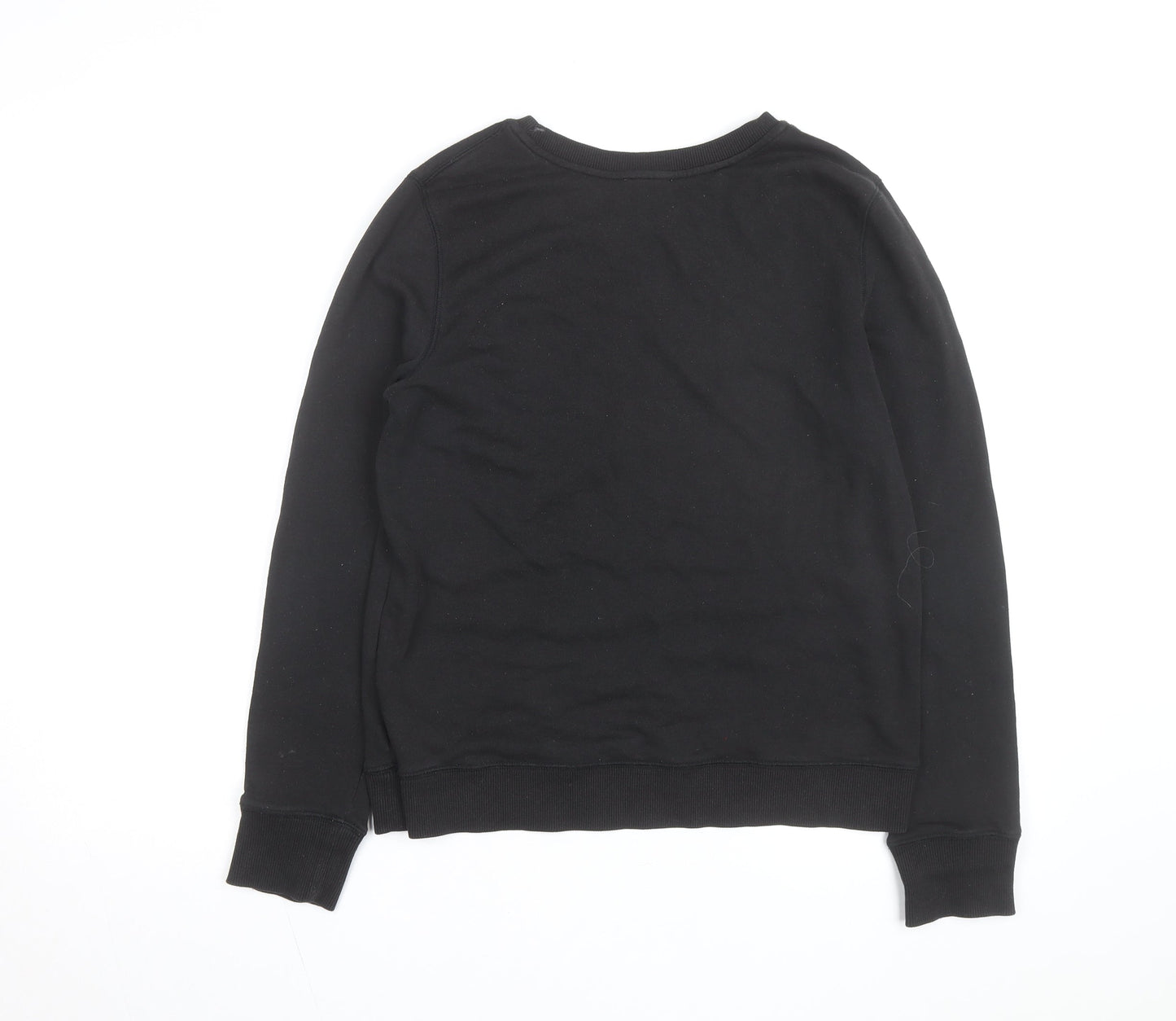 Calvin Klein Jeans Men's Black Logo Crew Neck Sweatshirt L