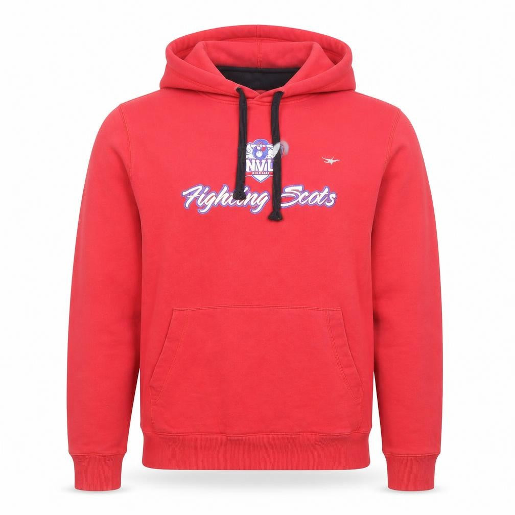 Under Armour Mens Red XL Pullover Hoodie Graphic Fleece
