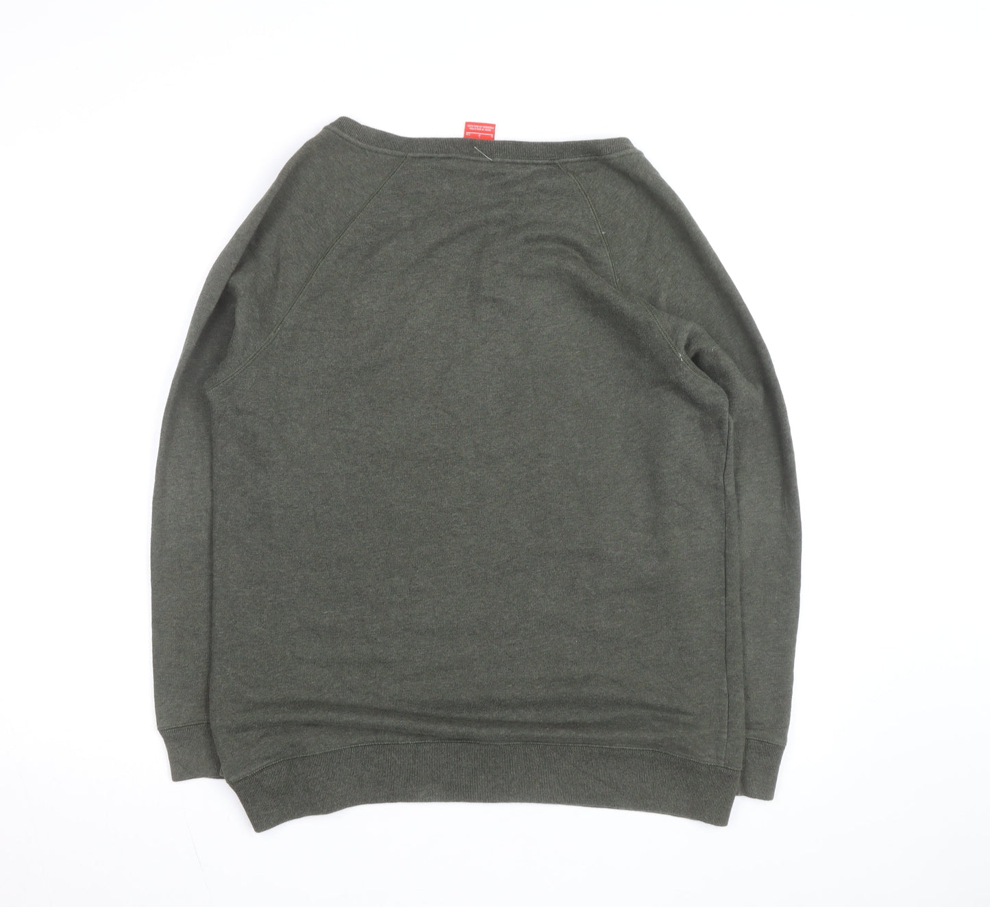Nike Men's Green Crew Neck Pullover Sweatshirt Size S