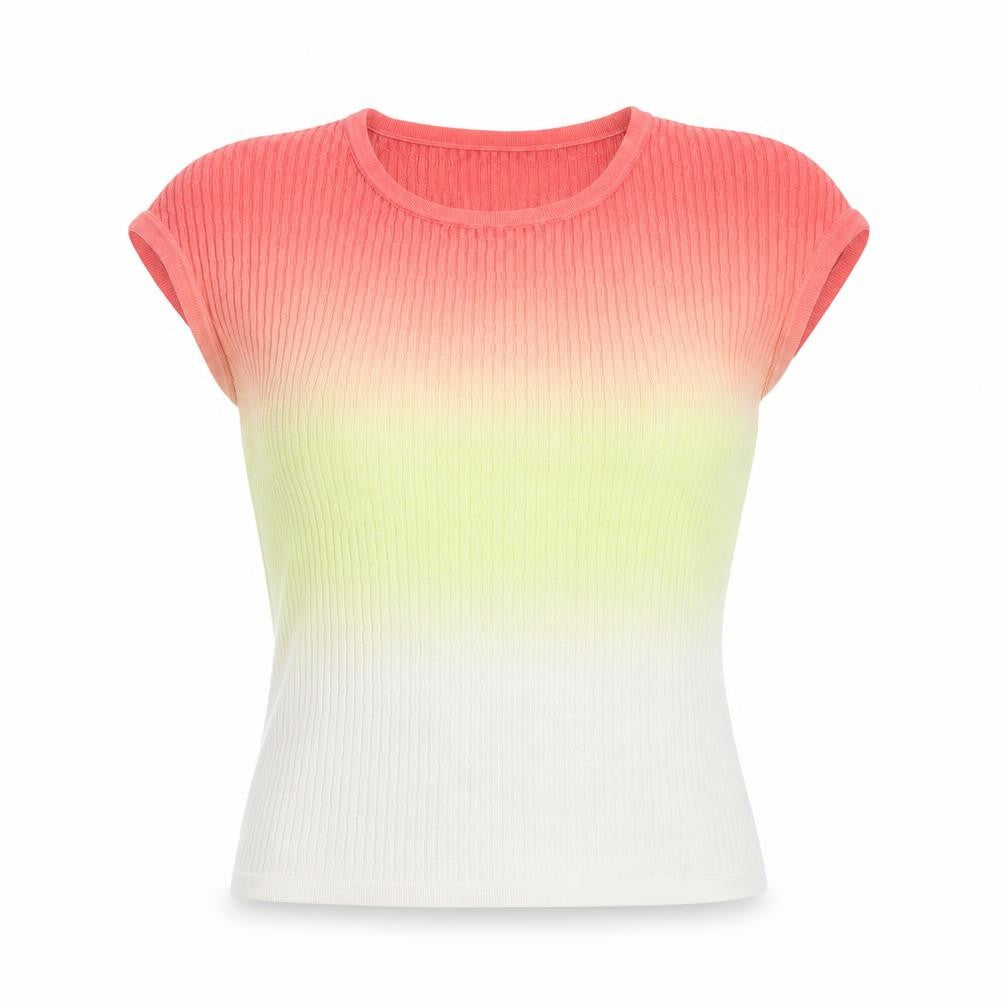 Jones New York Womens Multicoloured Knit T-Shirt Size S