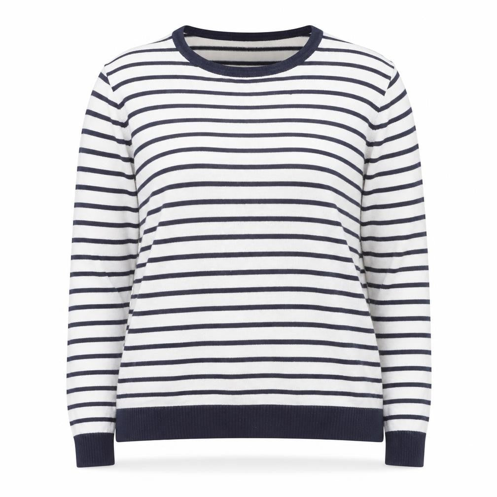 ASOS Women’s Multicoloured Striped Crew Neck Pullover Jumper Size 14