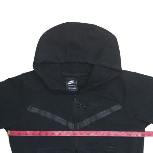 Nike Men's Black Small Full Zip Hoodie Sweatshirt