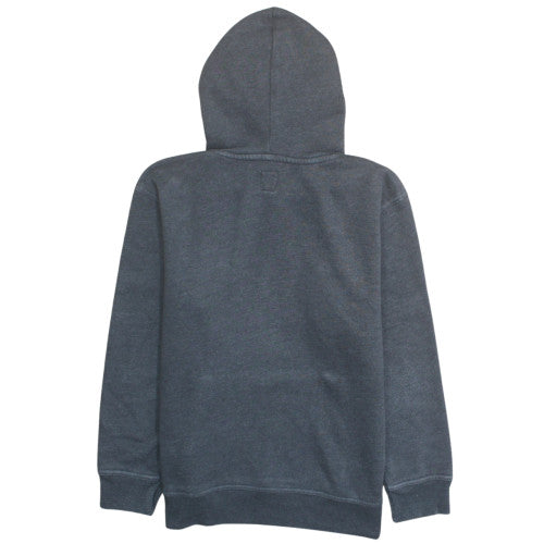 GAP Kids Boys Blue Pullover Hoodie XL (12-13 Years) Logo Front Cotton Blend