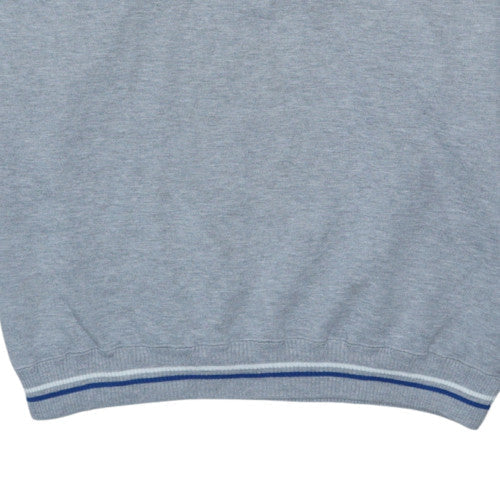Lee Sport Men Grey Blue New York Giants Pullover Sweatshirt XL
