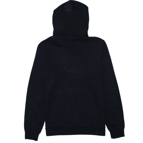 Champion Boys Black 2XL Pullover Hoodie with Logo Print