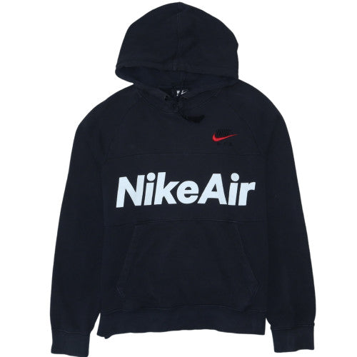 Nike Men's Black Pullover Hoodie S Logo Graphic Sportswear