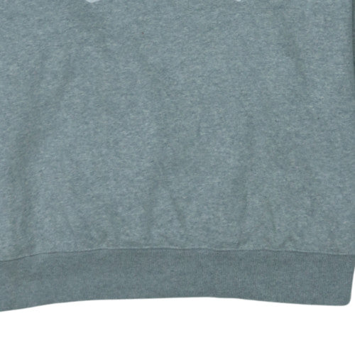 GAP Mens Grey XXL Crew Neck Pullover Sweatshirt Cotton Blend
