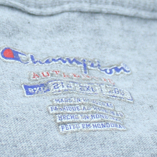 Champion Men's Grey 'I Love Pooch' Graphic T-Shirt Size 2XL