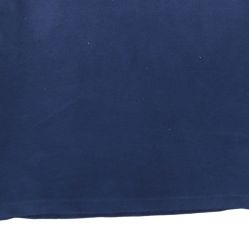 Tommy Hilfiger Men's Blue XL Striped Cotton Polo Shirt