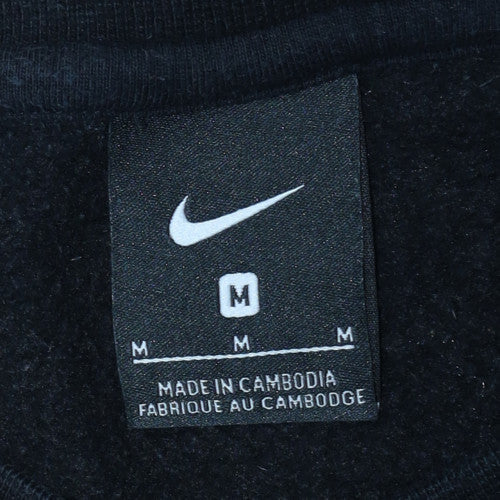 Nike Mens Black Medium Crew Neck Pullover Sweatshirt