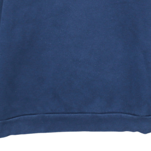 Adidas Men's Blue Classic Crew Neck Pullover Sweatshirt M