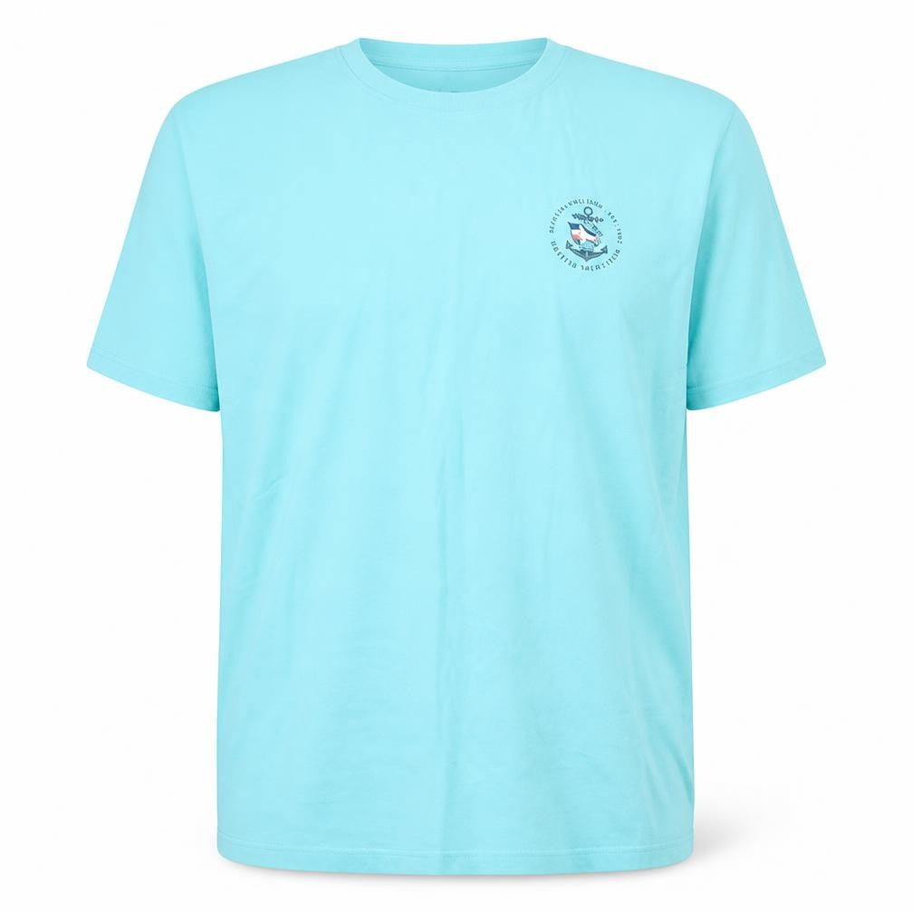 Nautica Men's Blue 3XL Nautical Graphic Short Sleeve T-Shirt