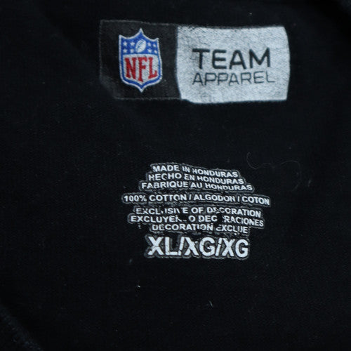 NFL Team Apparel Men's Black Pittsburgh Steelers XL T-Shirt