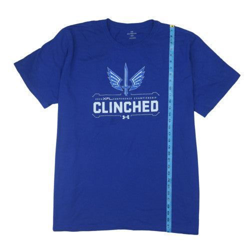 Under Armour Men's Blue 3XL XFL Clinched Graphic T-Shirt