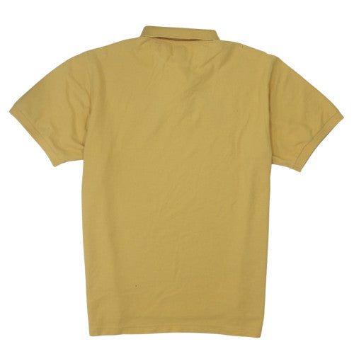 Chaps Men's Beige Cotton Short Sleeve Polo Shirt XL Classic Fit