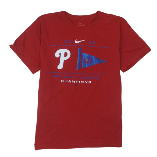 Nike Men's Red National League Champions Graphic T-Shirt Size L