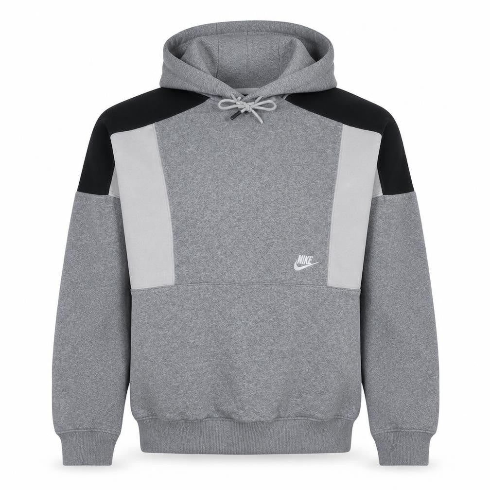Nike Men's Grey Pullover Hoodie Small Sports Fleece Sweatshirt