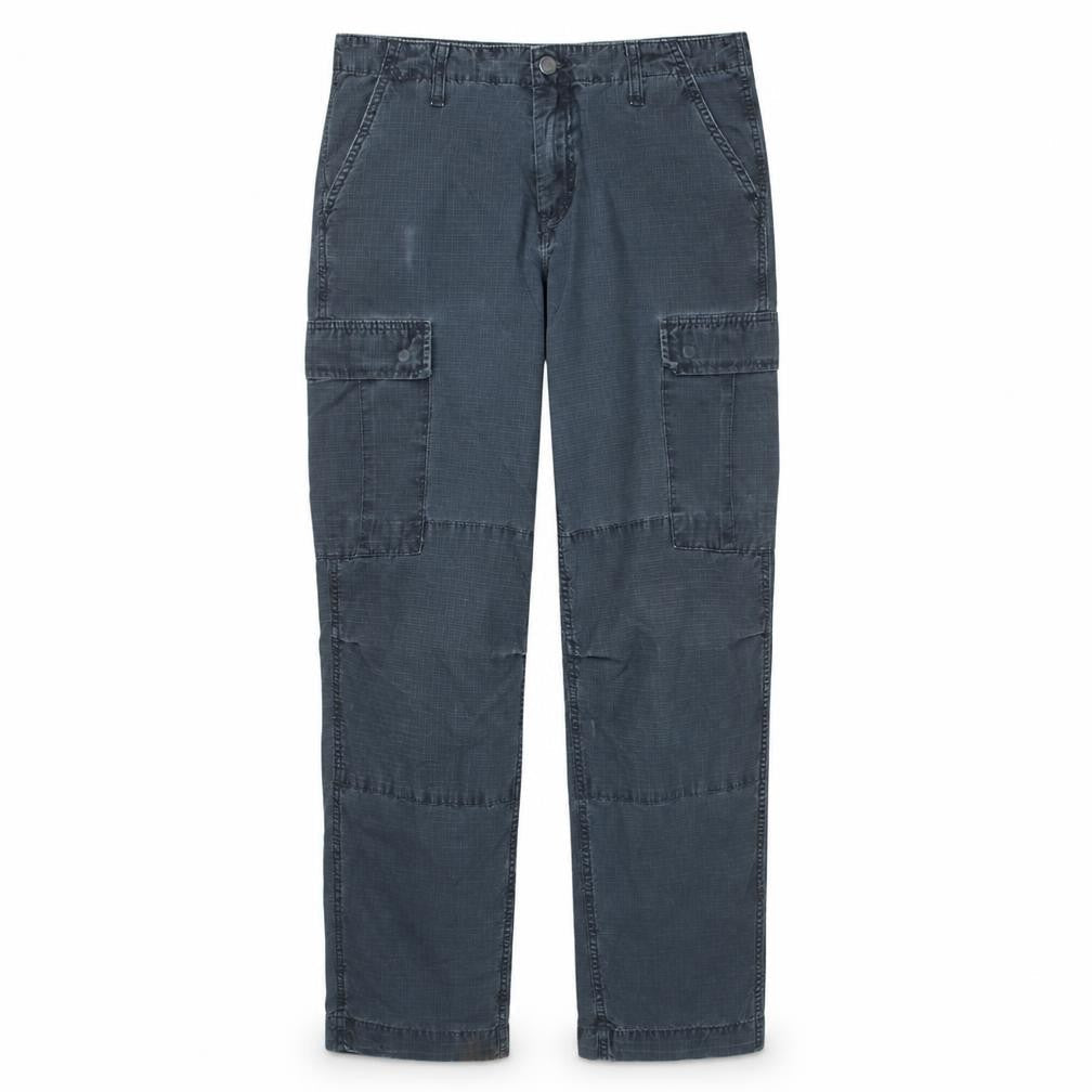 Carhartt Men’s Blue Regular Cargo Jeans 30x32 Cotton Canvas