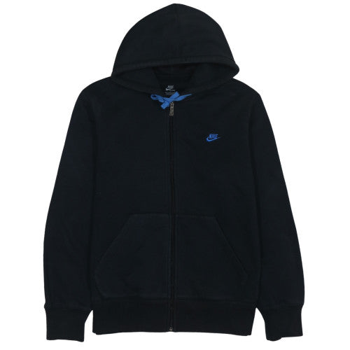 Nike Men's Black Full Zip Hoodie L Sportswear Fleece