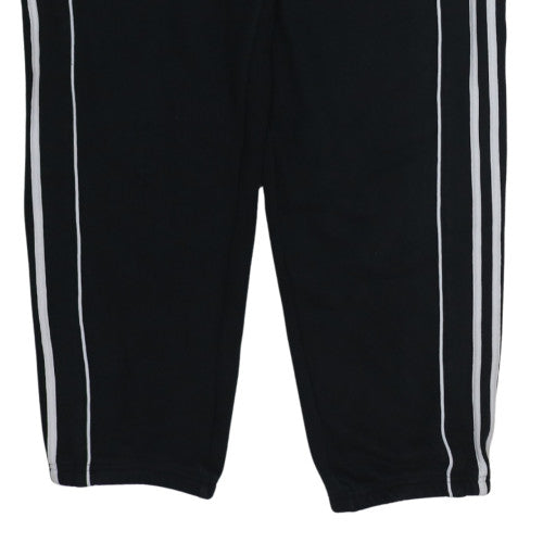 Adidas Mens Black XL Track Pants Joggers Straight Leg Activewear