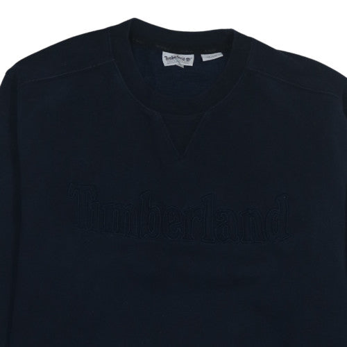Timberland Women's Navy Crew Neck Pullover Sweatshirt Size M