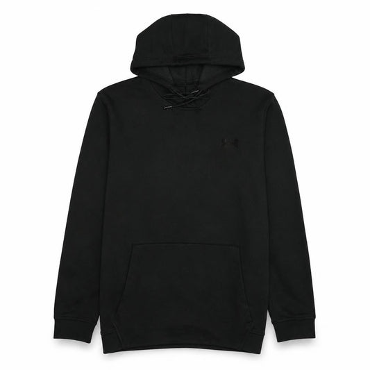 Under Armour Men's Black Pullover Hoodie L Loose Fit ColdGear